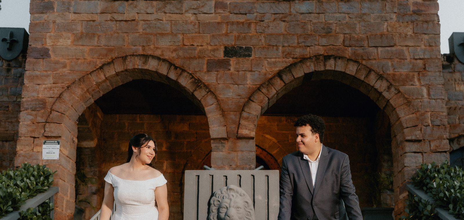 Guilherme e Isadora no Monumentalle